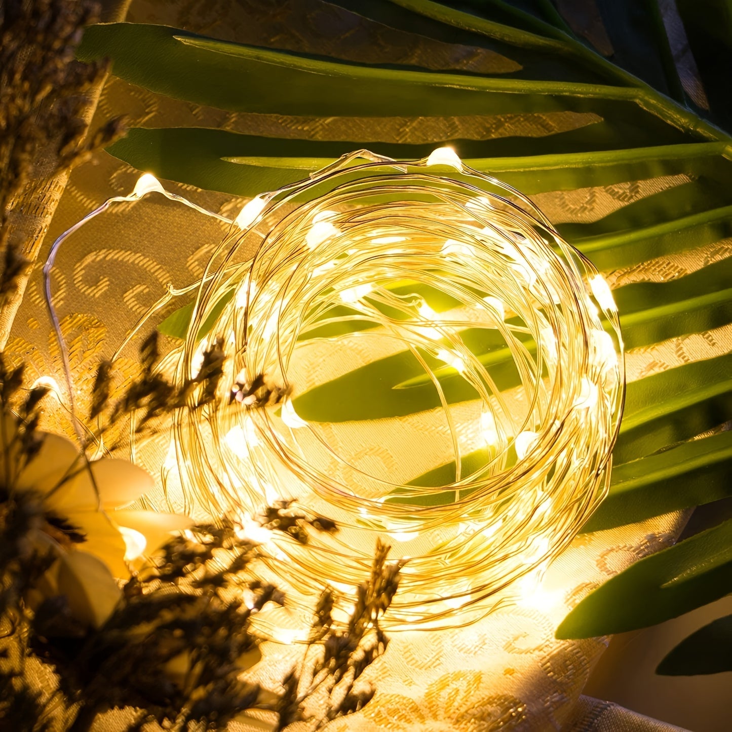 LED Fairy Lights Battery Box Copper Wire String 78.74/196.85/393.7inch Holiday Outdoor Lighting Christmas Tree Wedding Party Decoration NovaCart
