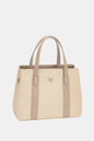 David Jones Canvas Handbag with Leather Trim New Era Fashion LLc
