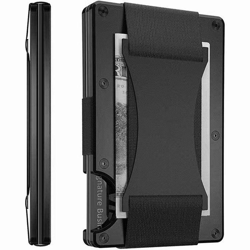 Carbon Fiber Wallet - RFID Blocking Metal Card Holder SmartPursue™
