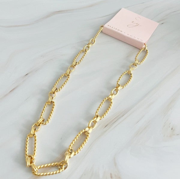 Alternatively Linked Cabled Necklace Shop Style & More | Fresh Looks, Everyday Deals & Free Shipping
