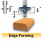 BOSCH 85434MC 3/4 In. x 1 In. Carbide-Tipped Roundover Router Bit VM Hardware