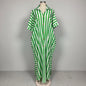 African-Inspired Striped Loose Long Dress | One Size 5 Colors FitiqueFit