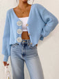 Women’s Knitted Crochet Cardigan FitiqueFit