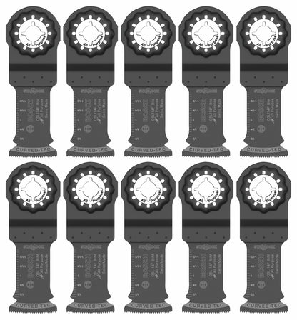 BOSCH OSL114F-10 1-1/4 In. Starlock® Oscillating Multi Tool Bi-Metal Plunge Cut Blade 10 pk. VM Hardware