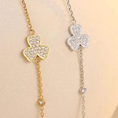 Lumen Clover Bracelet Ivory Embers