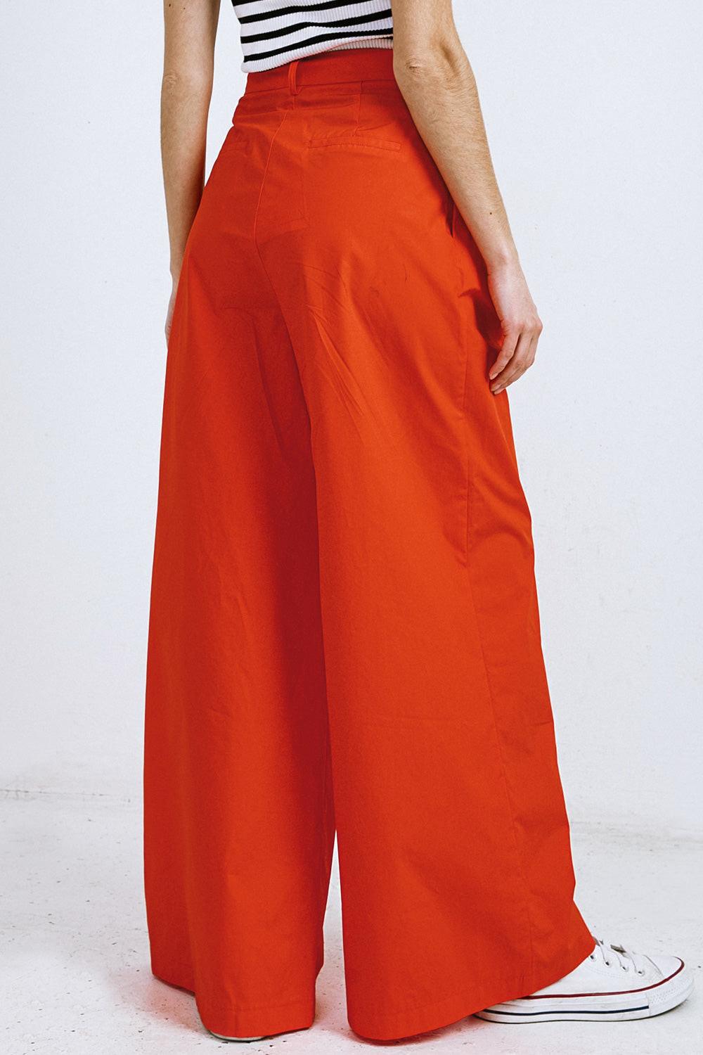 LOOK YOUR BEST POPLIN PANTS Flying Tomato