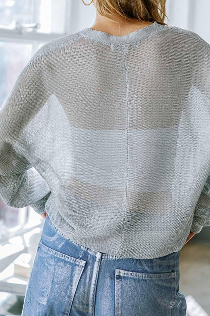 HERE GOES NOTHING SWEATER TOP Flying Tomato