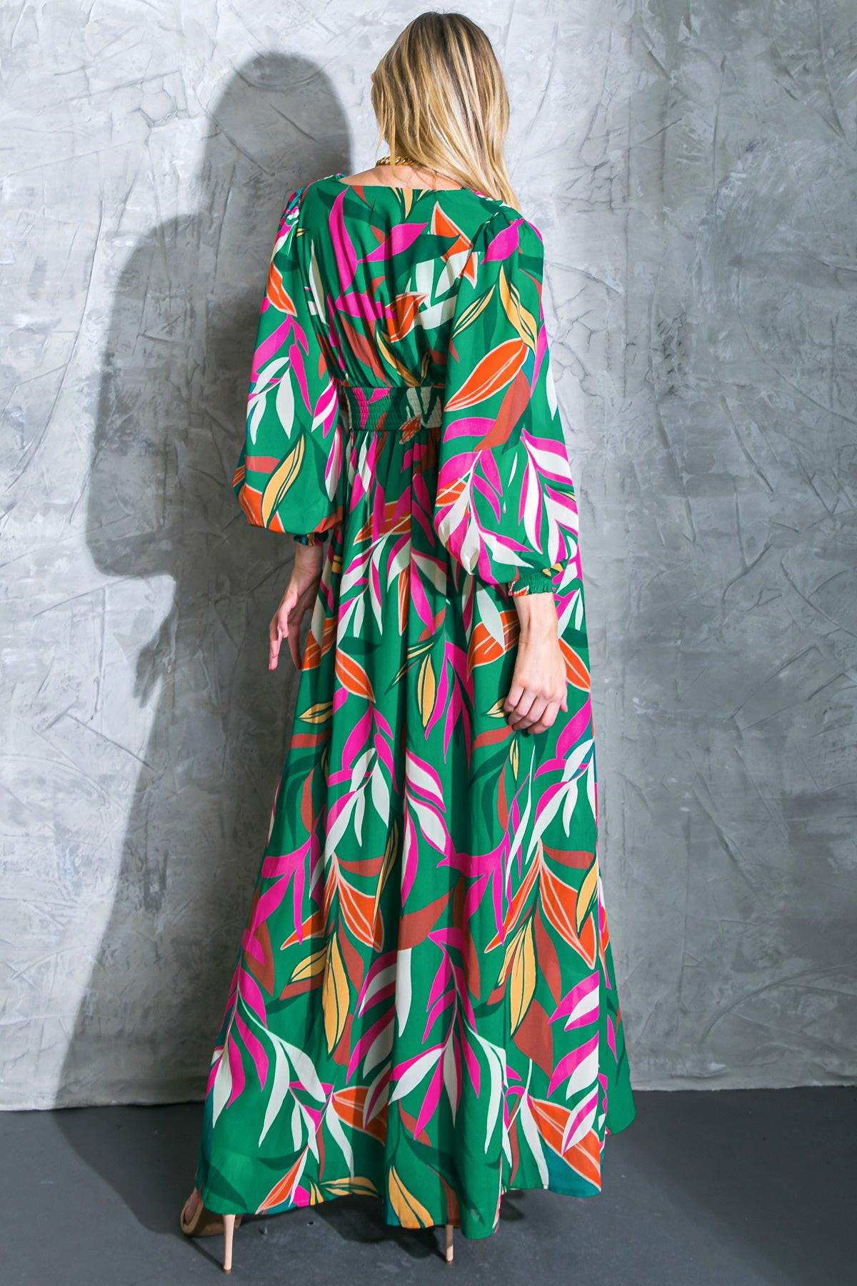 GONE COASTAL WOVEN MAXI DRESS Flying Tomato