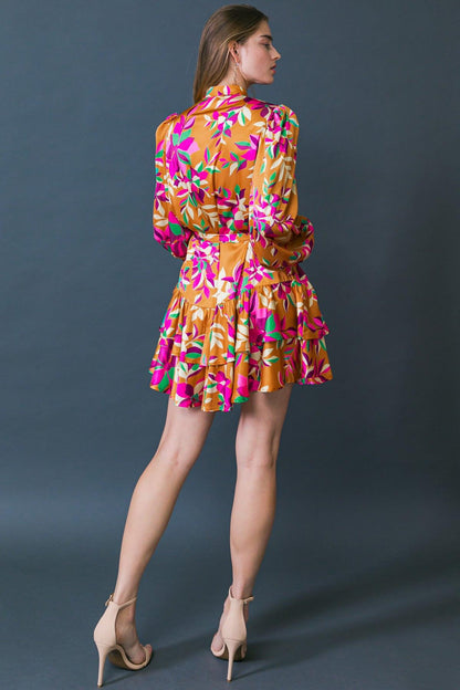 JUST BELIEVE IN ME WOVEN MINI DRESS Flying Tomato
