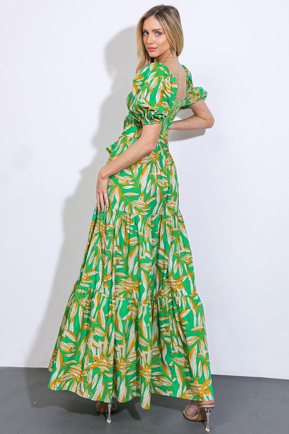 NEVER ENDING DAYS WOVEN MAXI DRESS Flying Tomato