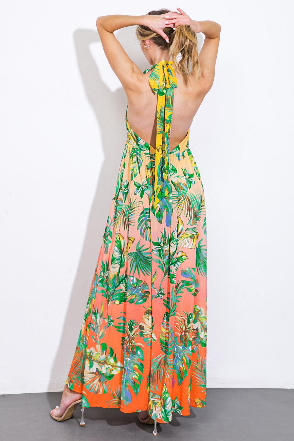 ADORABLE DAYS WOVEN MAXI DRESS Flying Tomato