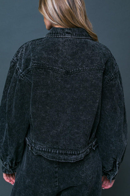 SEE YOU GO DENIM JACKET Flying Tomato