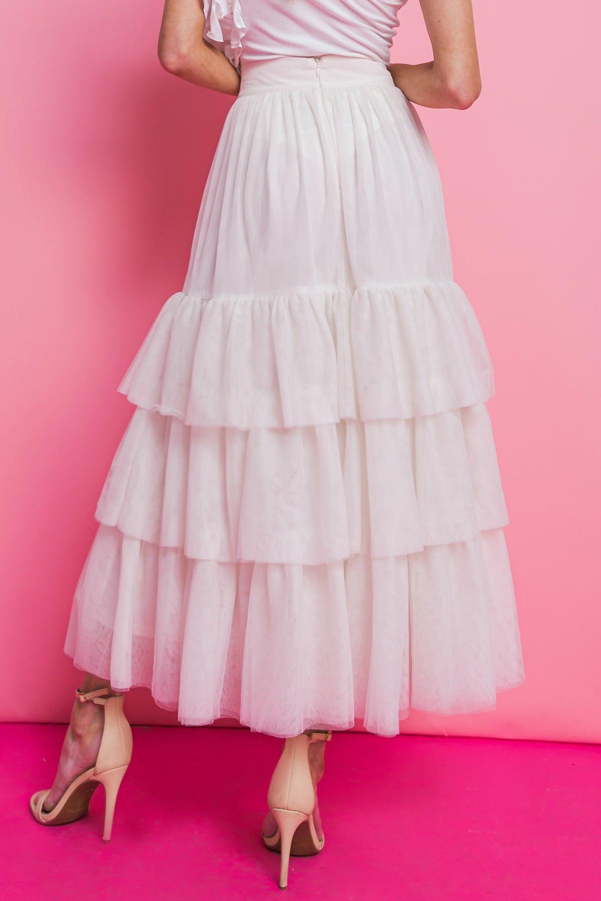 CHIC PURPOSE TULLE SKIRT Flying Tomato
