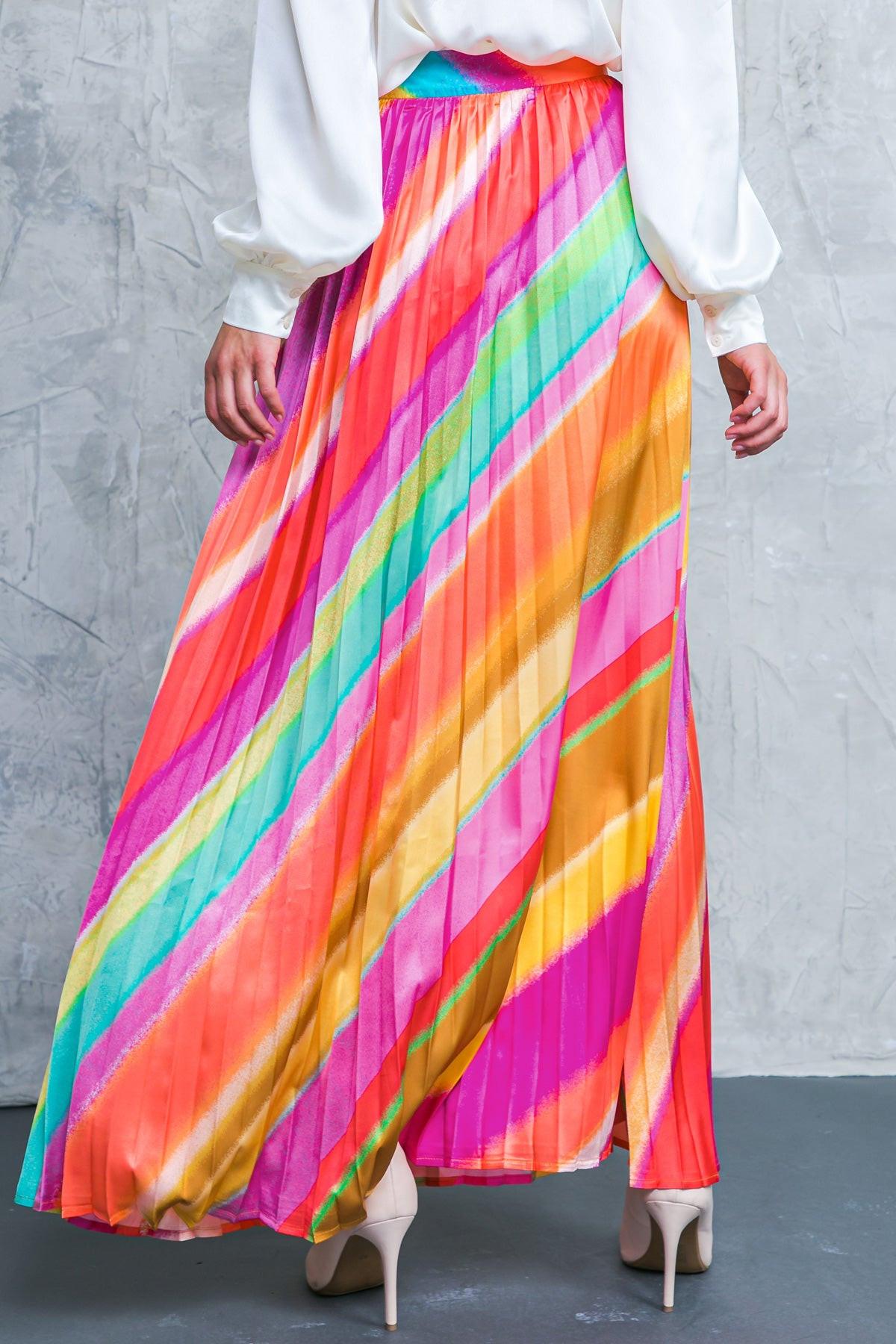 DRAMATIC DREAMS WOVEN SKIRT Flying Tomato