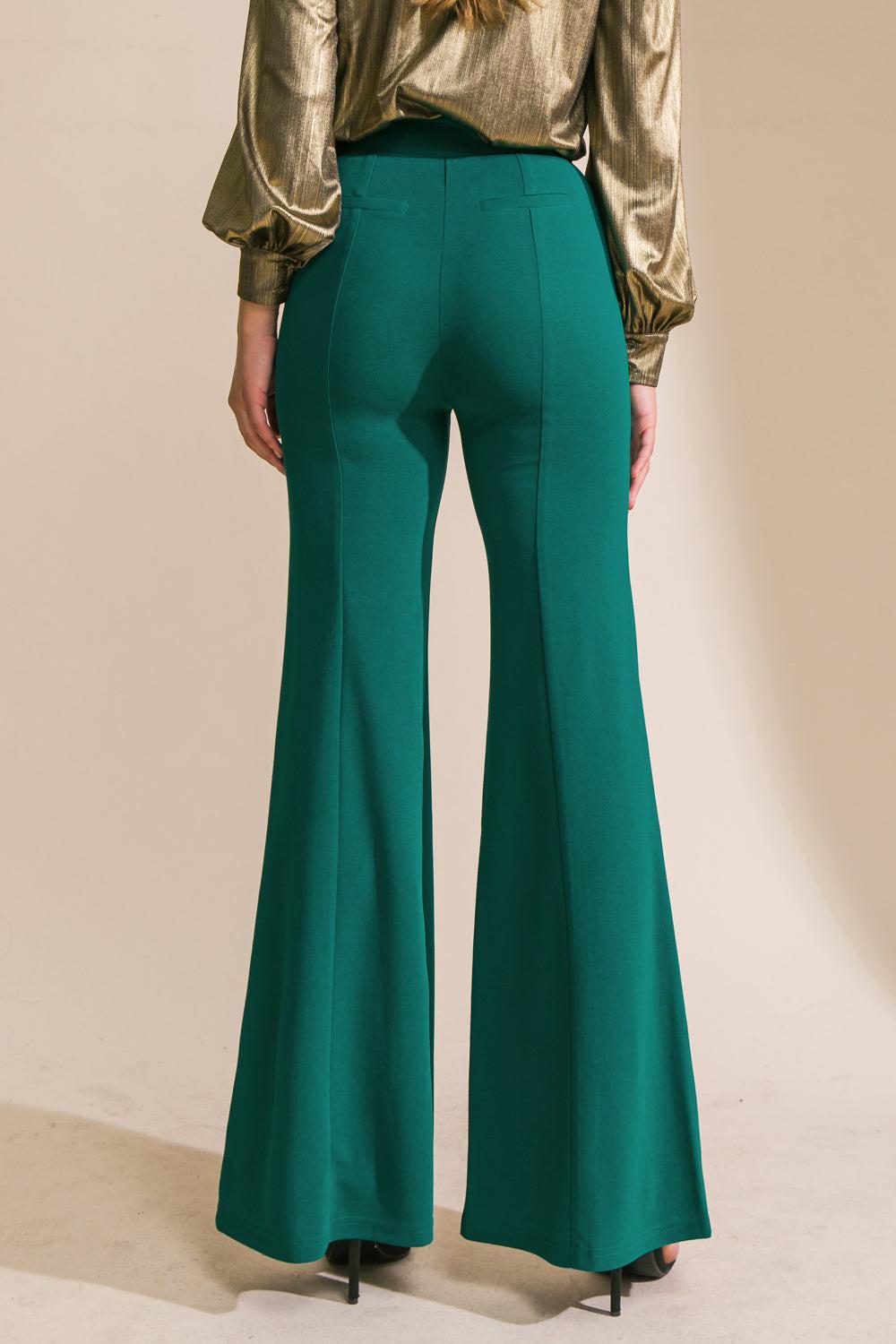 HEY DARLING WOVEN FLARE PANTS Flying Tomato
