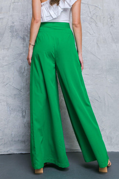 AT THE WISHING WELL WOVEN PANTS Flying Tomato