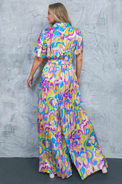 A SECRET PLACE WOVEN JUMPSUIT Flying Tomato