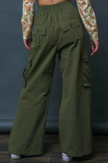 INCREDIBLE MOMENTS WOVEN CARGO PANTS Flying Tomato