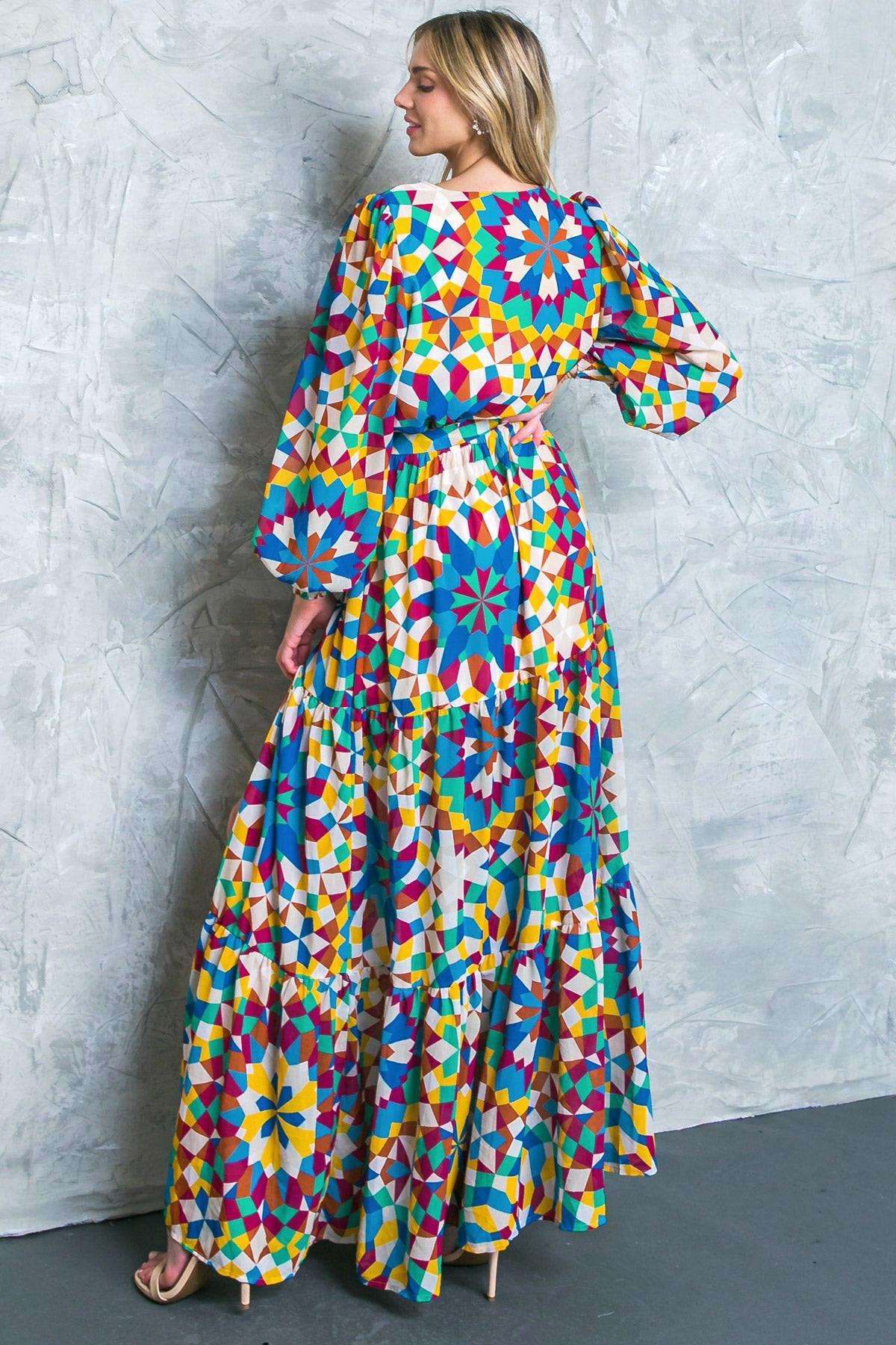 EVERYTHING I LOVE WOVEN MAXI DRESS Flying Tomato