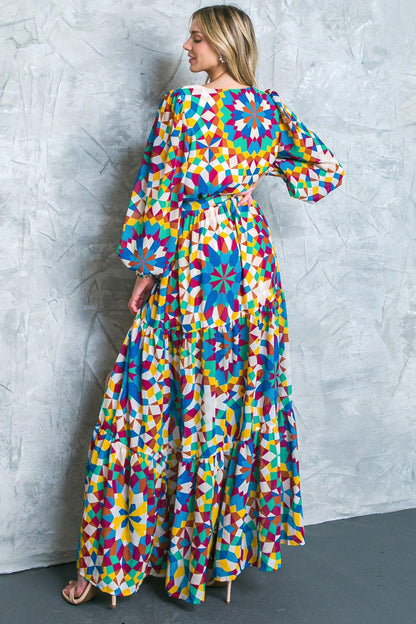 EVERYTHING I LOVE WOVEN MAXI DRESS Flying Tomato