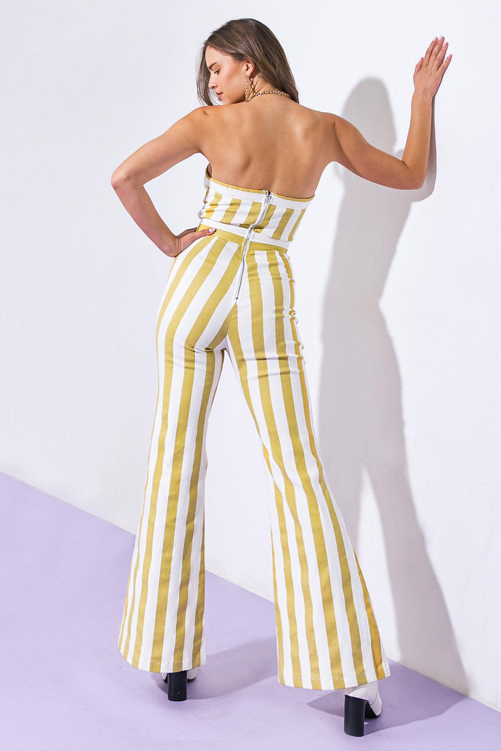 GRACEFUL APPEARANCE TWILL JUMPSUIT Flying Tomato