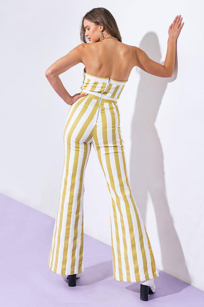 GRACEFUL APPEARANCE TWILL JUMPSUIT Flying Tomato