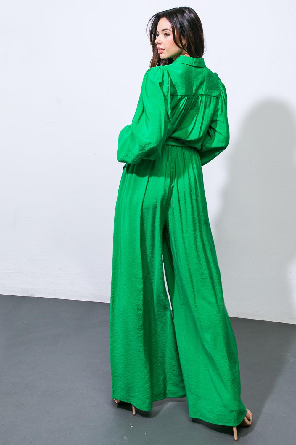 READY FOR TODAY WOVEN JUMPSUIT Flying Tomato