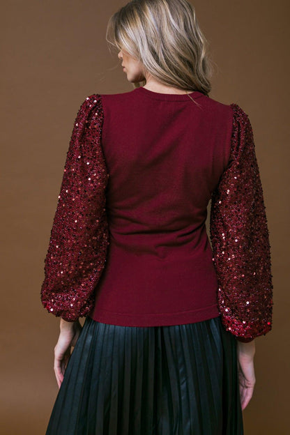 FEELING THE FUN SWEATER TOP Flying Tomato