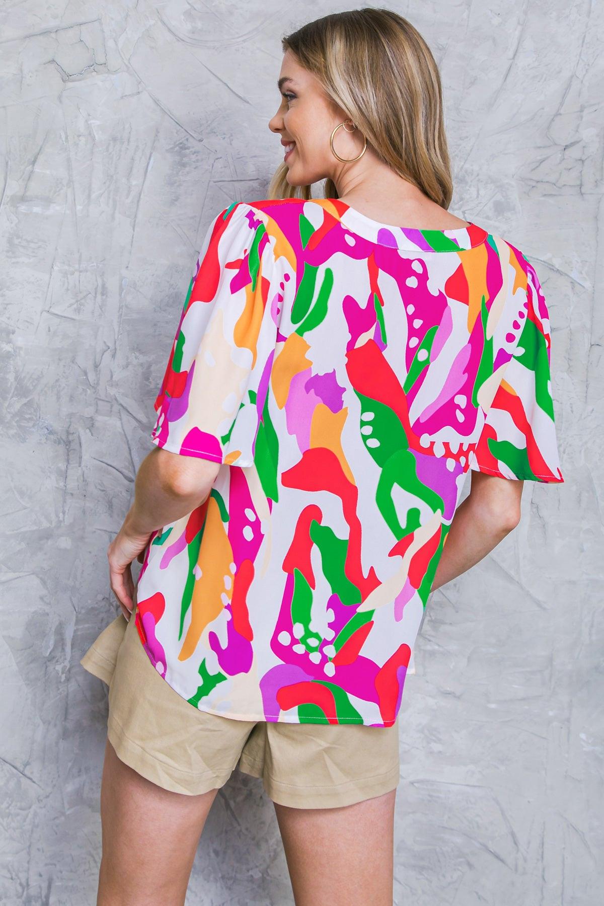 STYLISH SUMMER WOVEN TOP Flying Tomato