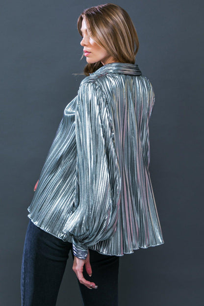 RUNWAY TREND FOILED TOP Flying Tomato