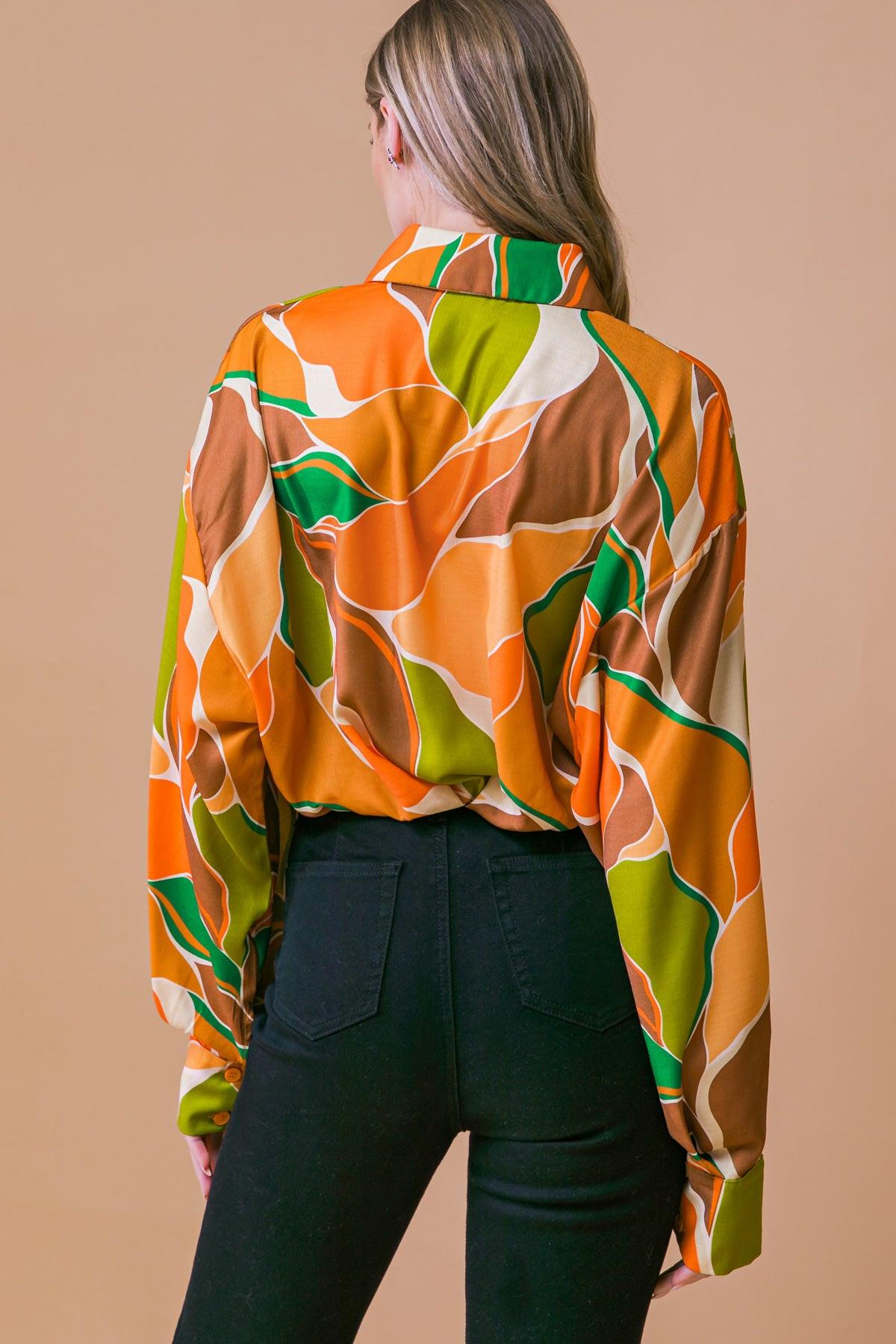 SWEETEST ENTRANCE WOVEN TOP Flying Tomato