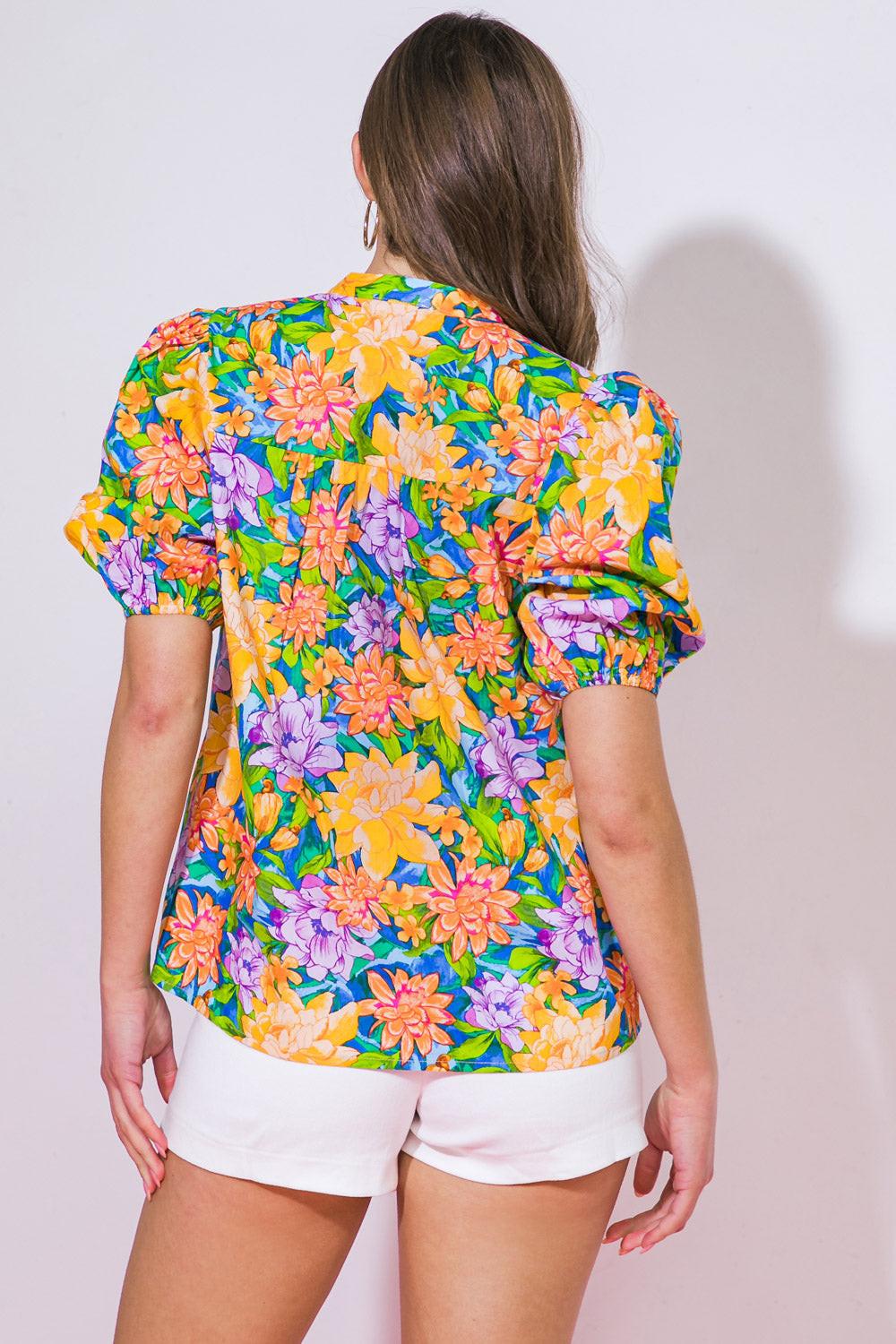 GRATEFUL LIFE WOVEN TOP Flying Tomato