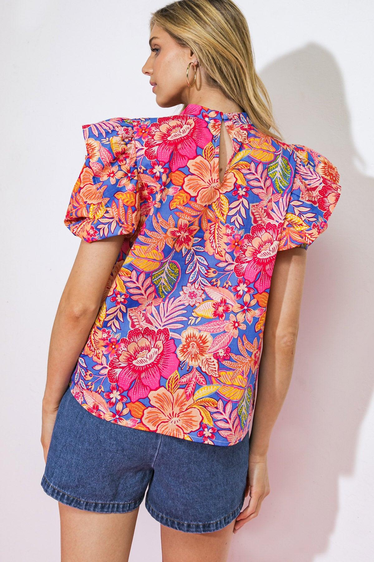 FOREVER REMEMBERING WOVEN TOP Flying Tomato