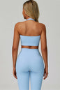 The Seraphine Halter Crop Top Leggings 2-Piece Set Fitglutes Activewear Gymwear Sportswear & Workout Clothes