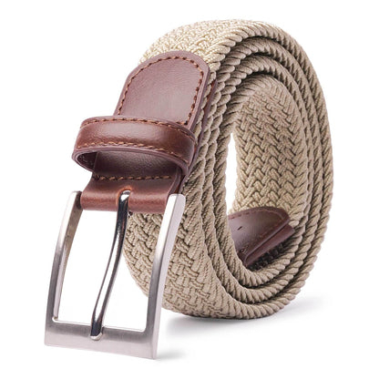 Woven Stretch Belts Made of Braided Elastic for Men And Women, Suitable for Casual Pants, Jeans, And Golf Shirts NovaCart