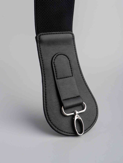 Elegant Fashion PU Elastic Wide Belt – Adjustable Comfort Fit See size chart under “more details” The Fashion Celestial