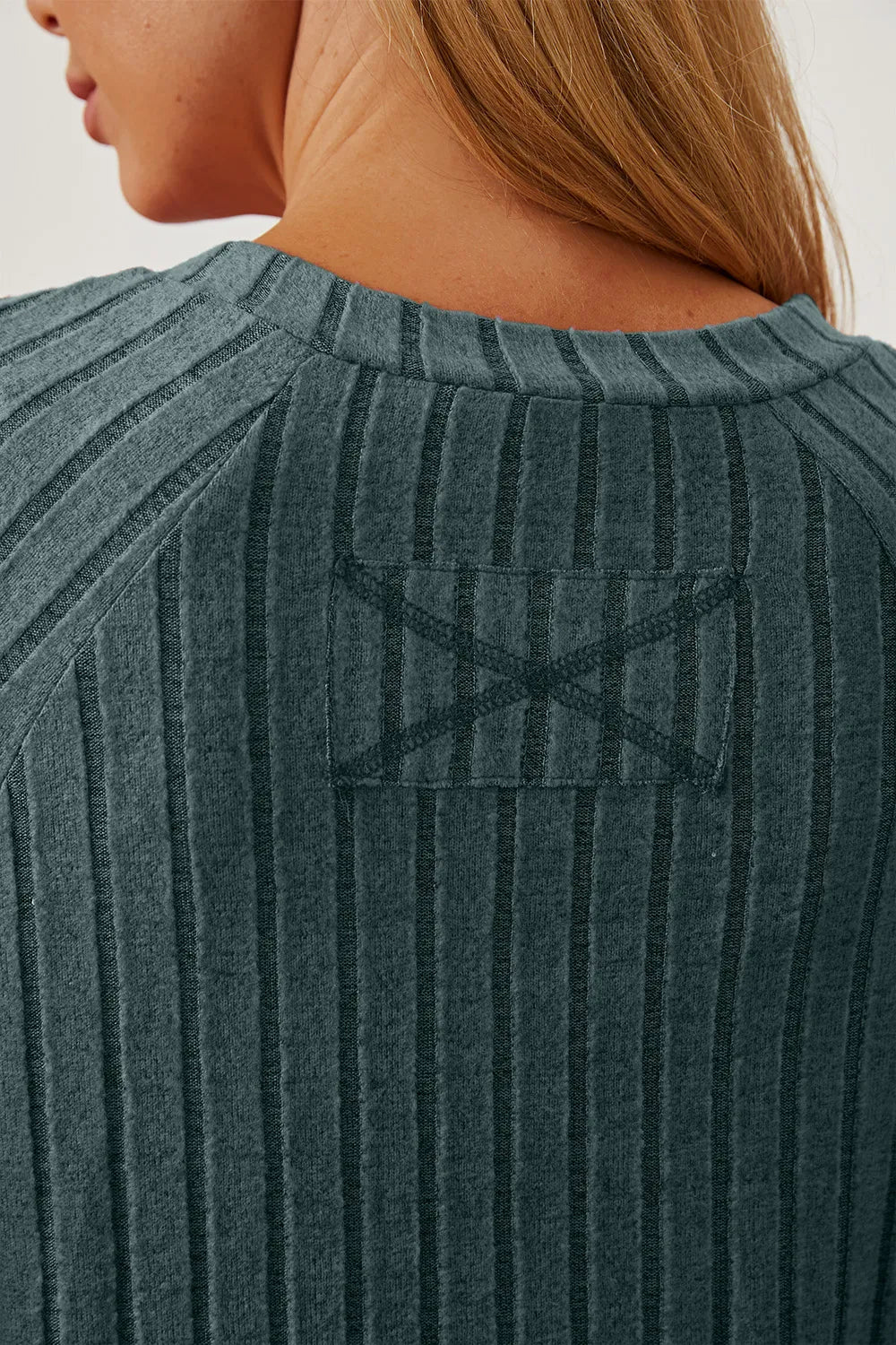 Basic Bae Full Size Ribbed Thumbhole Sleeve T-Shirt New Era Fashion LLc
