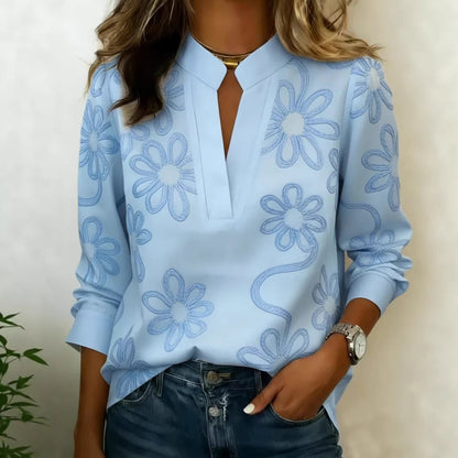 Women's 3D Digital Print Casual Shirt Top FitiqueFit