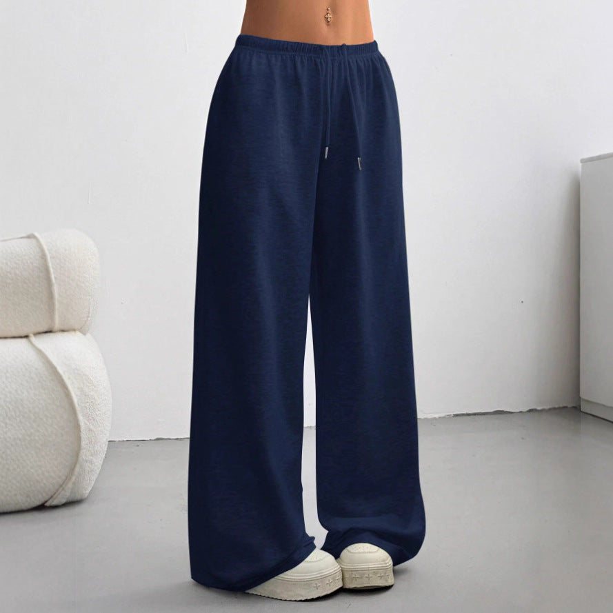 Minimalist Straight-Leg Drawstring Sweatpants – 6 Colors, S–2XL FitiqueFit