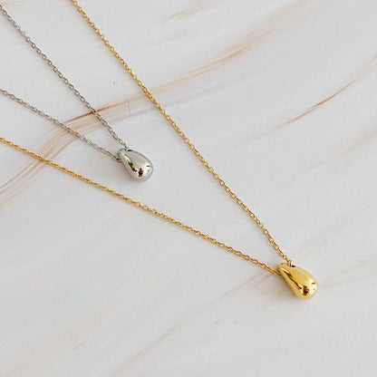 Mini Teardrop Pendant Necklace Shop Style & More | Fresh Looks, Everyday Deals & Free Shipping