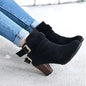 Martin Boots for Women - Mid Chunky Heel & Ankle Heels