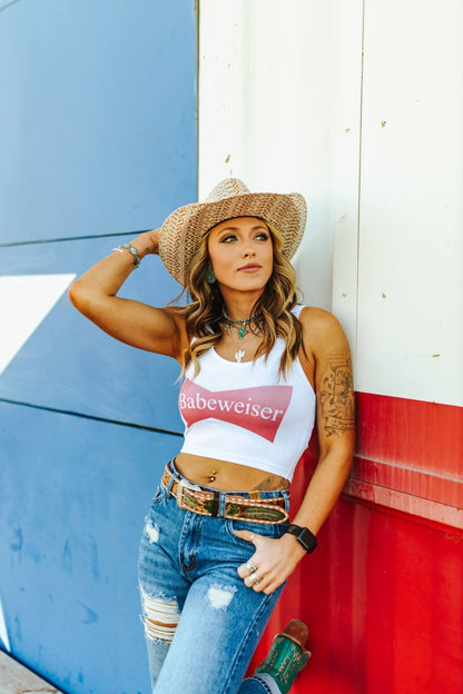 Babeweiser Cropped Tank Top Wild Junkie