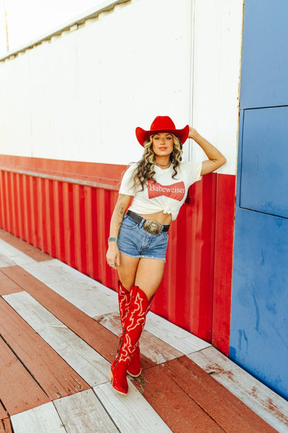 Babeweiser Graphic Tee Wild Junkie
