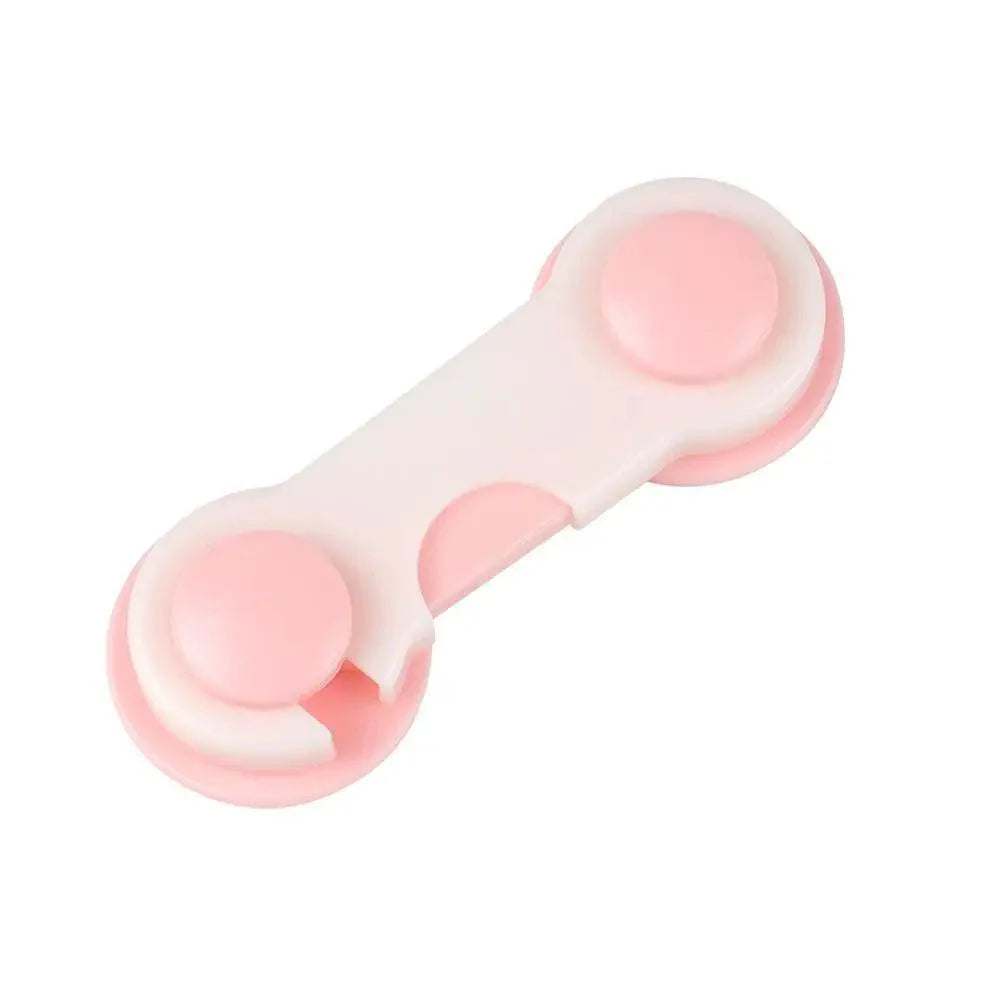 Baby Safety Lock Children Cabinet Drawer Door Fridge Blockers Plastic Lock For Kids Safety Protection Cover Stevvex