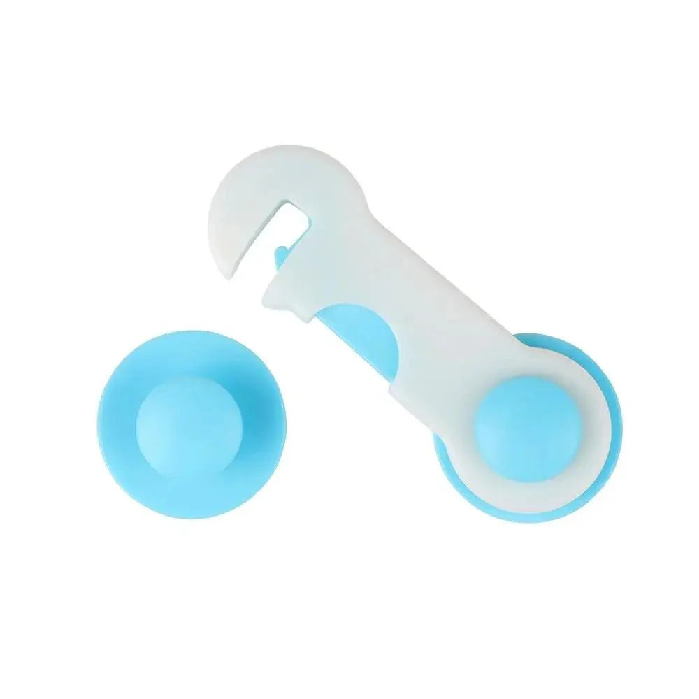 Baby Safety Lock Children Cabinet Drawer Door Fridge Blockers Plastic Lock For Kids Safety Protection Cover Stevvex