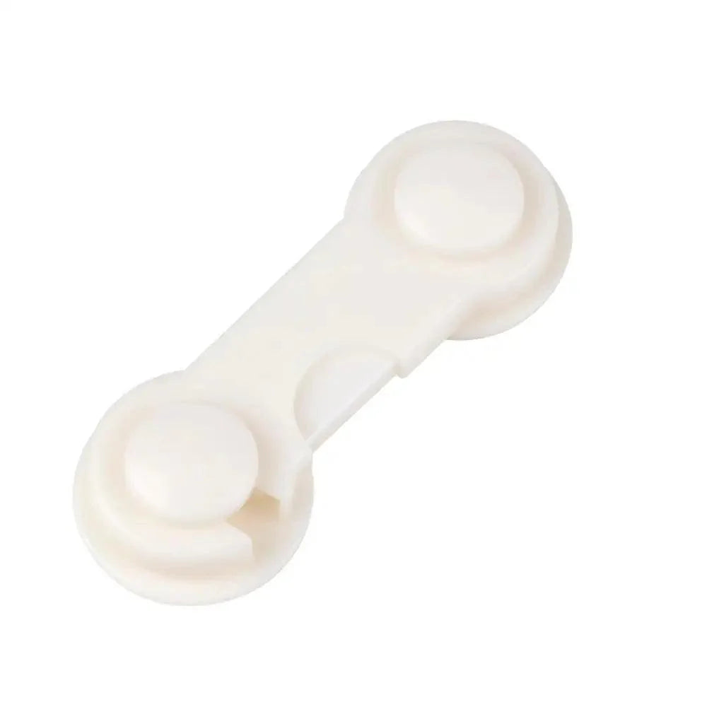 Baby Safety Lock Children Cabinet Drawer Door Fridge Blockers Plastic Lock For Kids Safety Protection Cover Stevvex