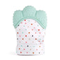 Baby Silicone Mitts Teething Mitten Glove Sound Teether Newborn Chewable Nursing Mittens Teether Natural Stop Sucking Thumb Toy Stevvex