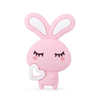 Baby Silicone Teethers BPA Free Teething Toy Animals Koala Bear Dog Teether Silicone Beads Stevvex