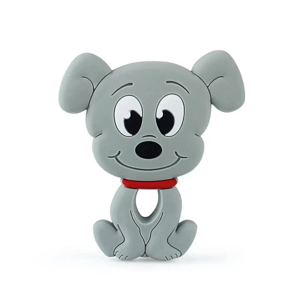 Baby Silicone Teethers BPA Free Teething Toy Animals Koala Bear Dog Teether Silicone Beads Stevvex