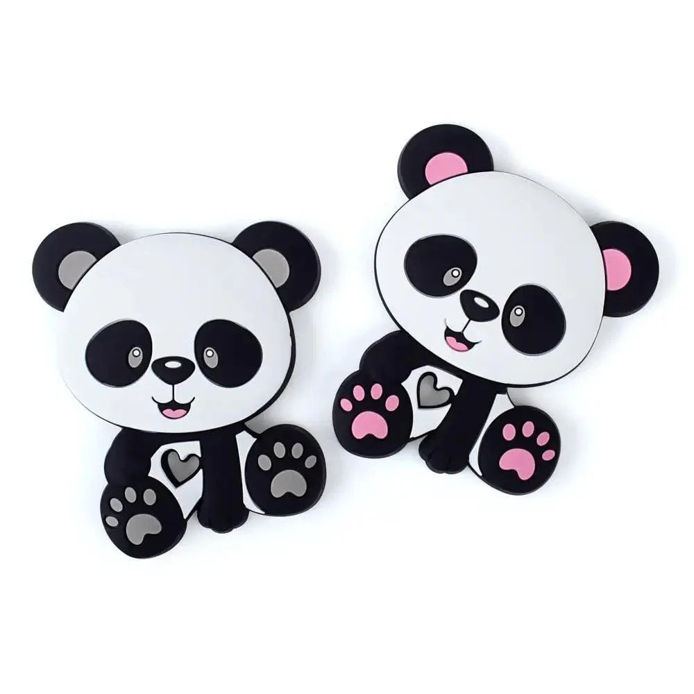 Baby Silicone Teethers BPA Free Teething Toy Animals Koala Bear Dog Teether Silicone Beads Stevvex